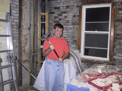Dave with the Tool of Destructo-Power